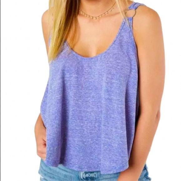 Free People Tops - SOLD Free People Carly O-Ring Scoop-Back Tank Top